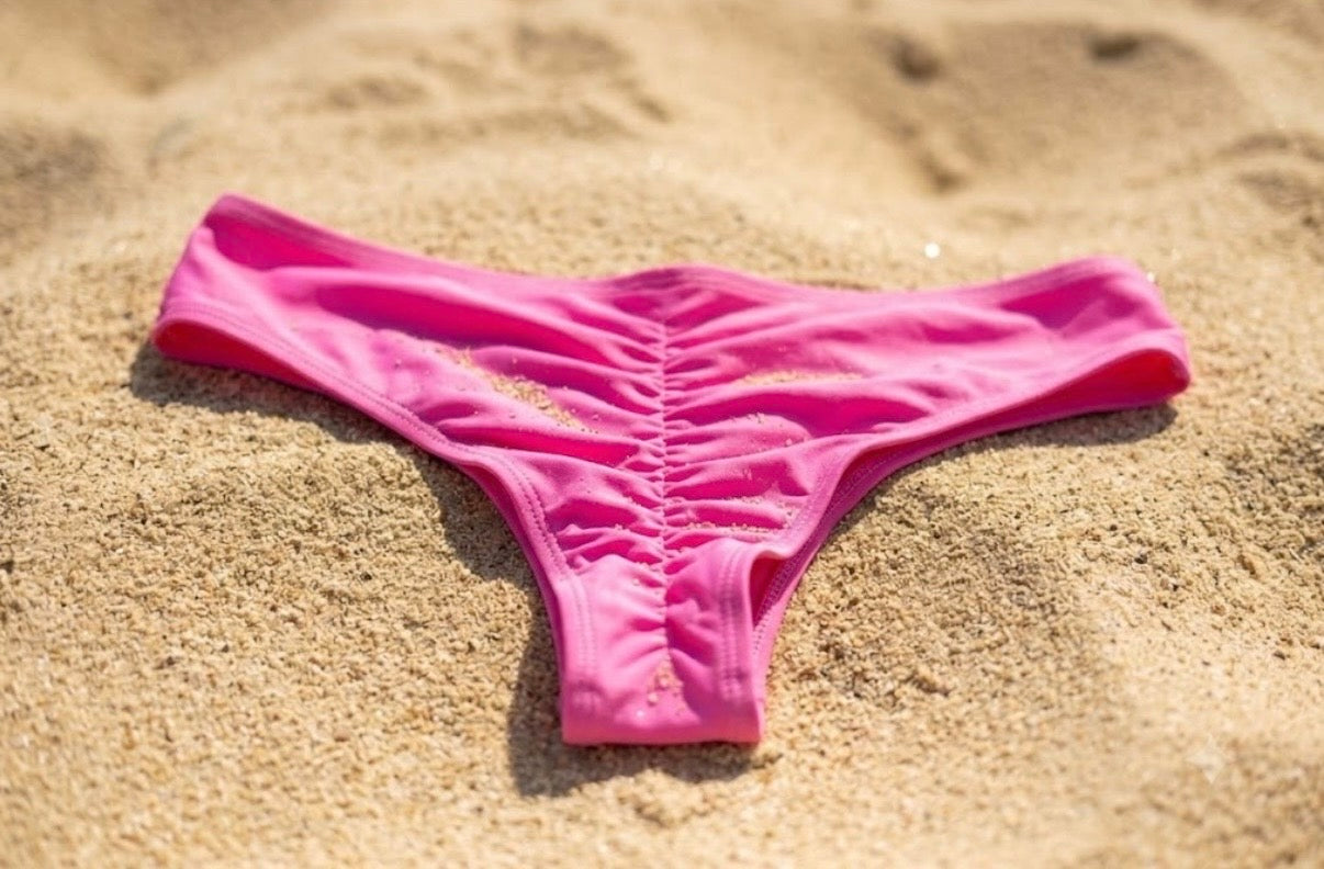 Pink Paradise Cheeky Bikini Bottom