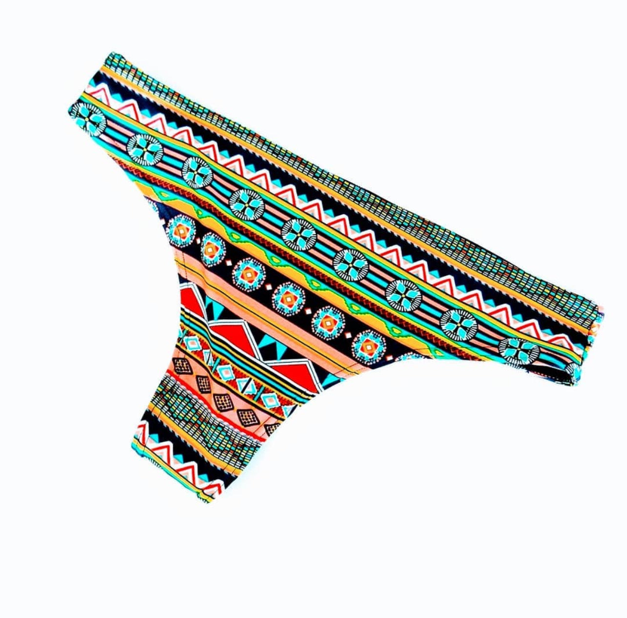 Tribal Tide Thong Bikini Bottom - Sold Out