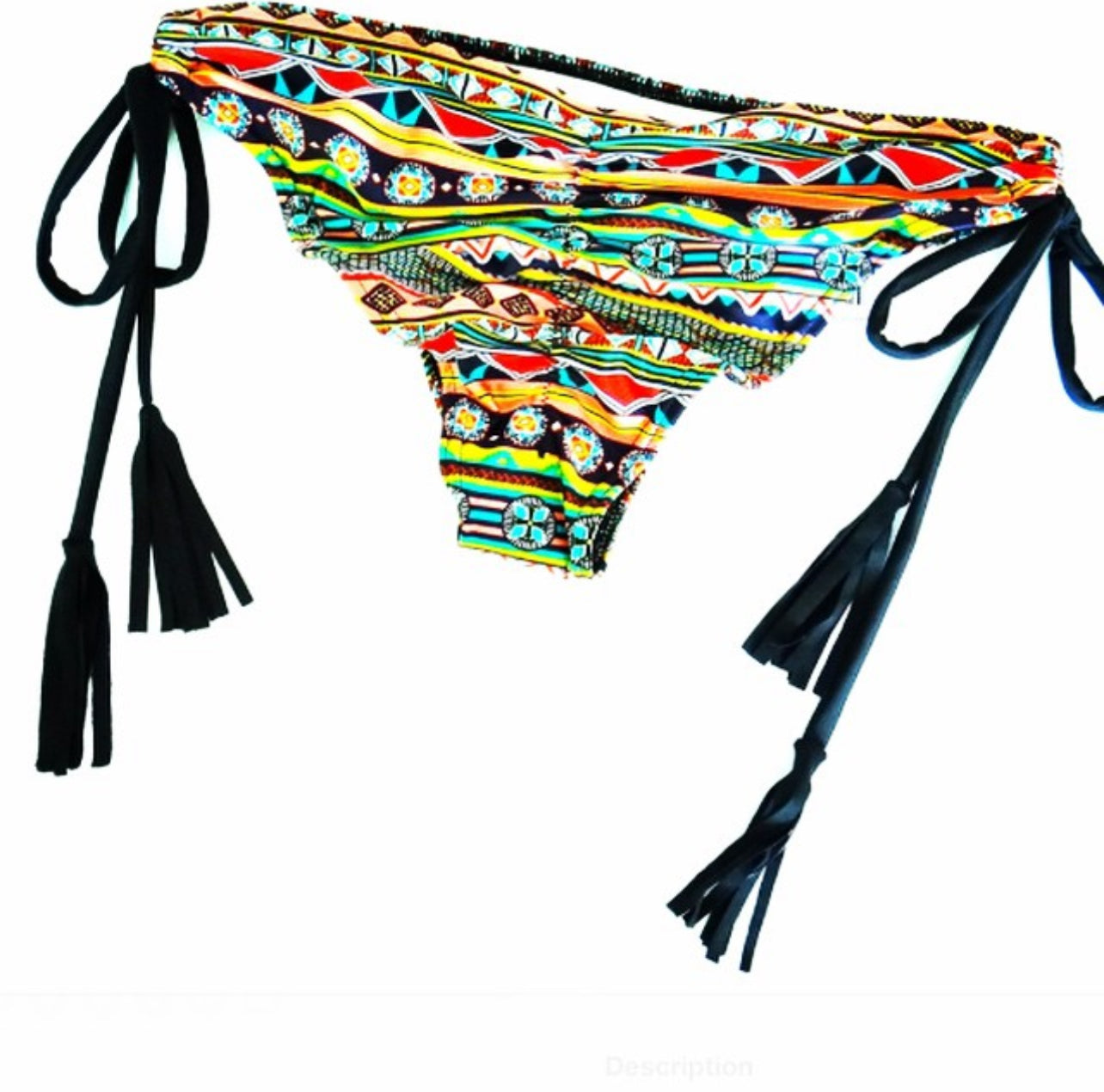 Tribal Tide Ruched Bikini Bottom - Sold Out